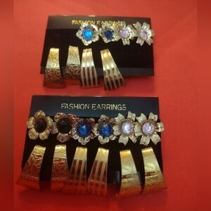 NWT 10 pairs of women's earrings